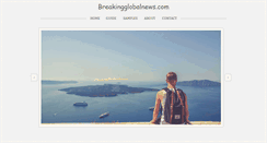 Desktop Screenshot of breakingglobalnews.com
